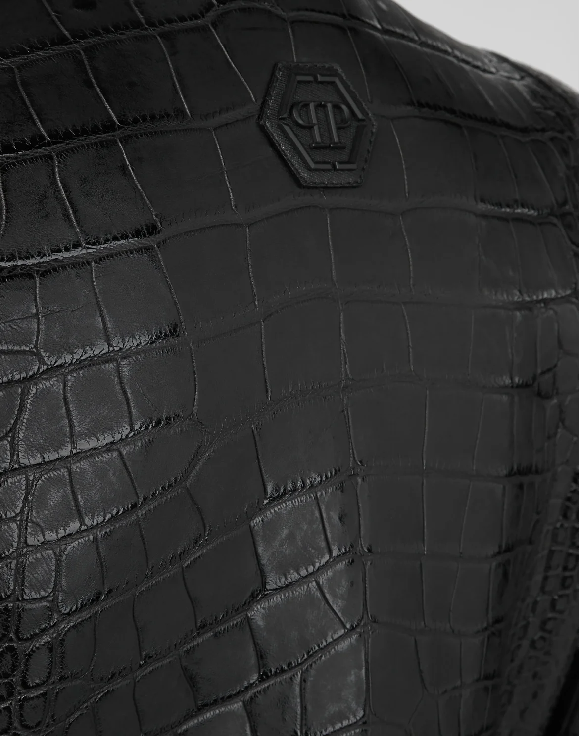 Leather Moto Jacket Luxury, цвет: Черный