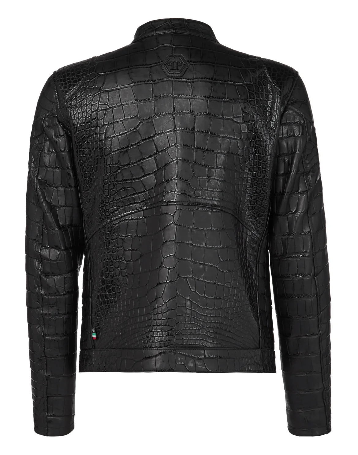 Leather Moto Jacket Luxury, цвет: Черный