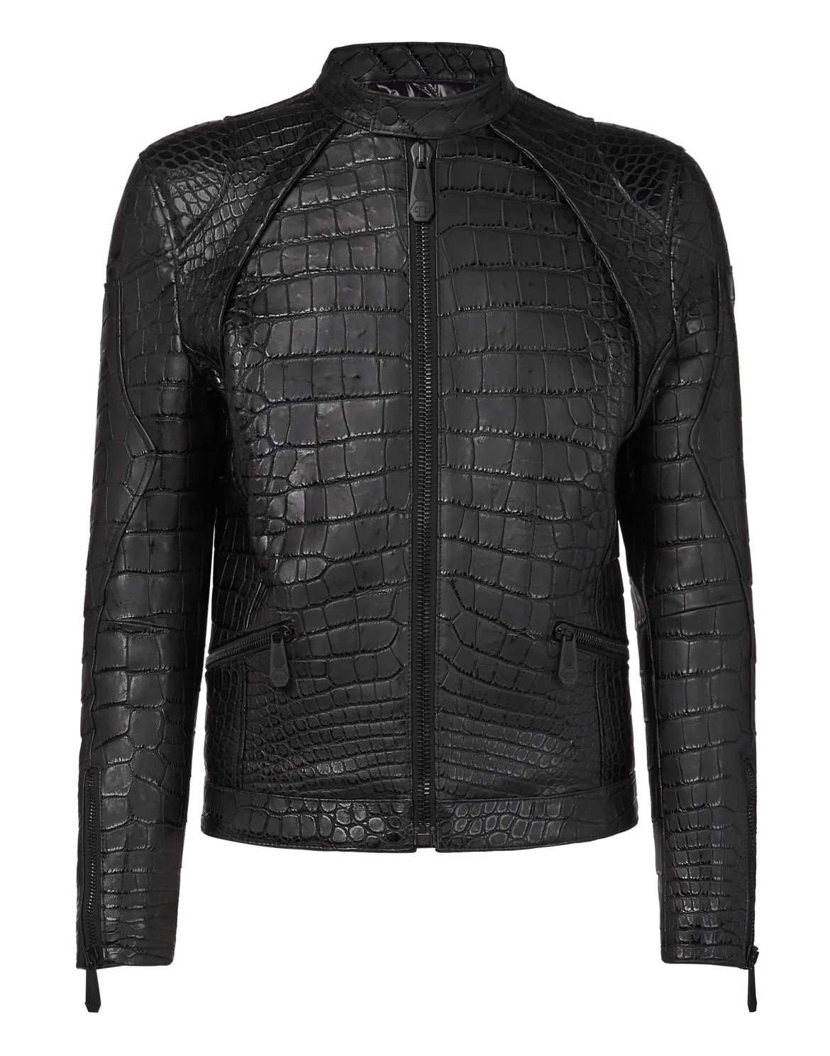 Leather Moto Jacket Luxury, цвет: Черный