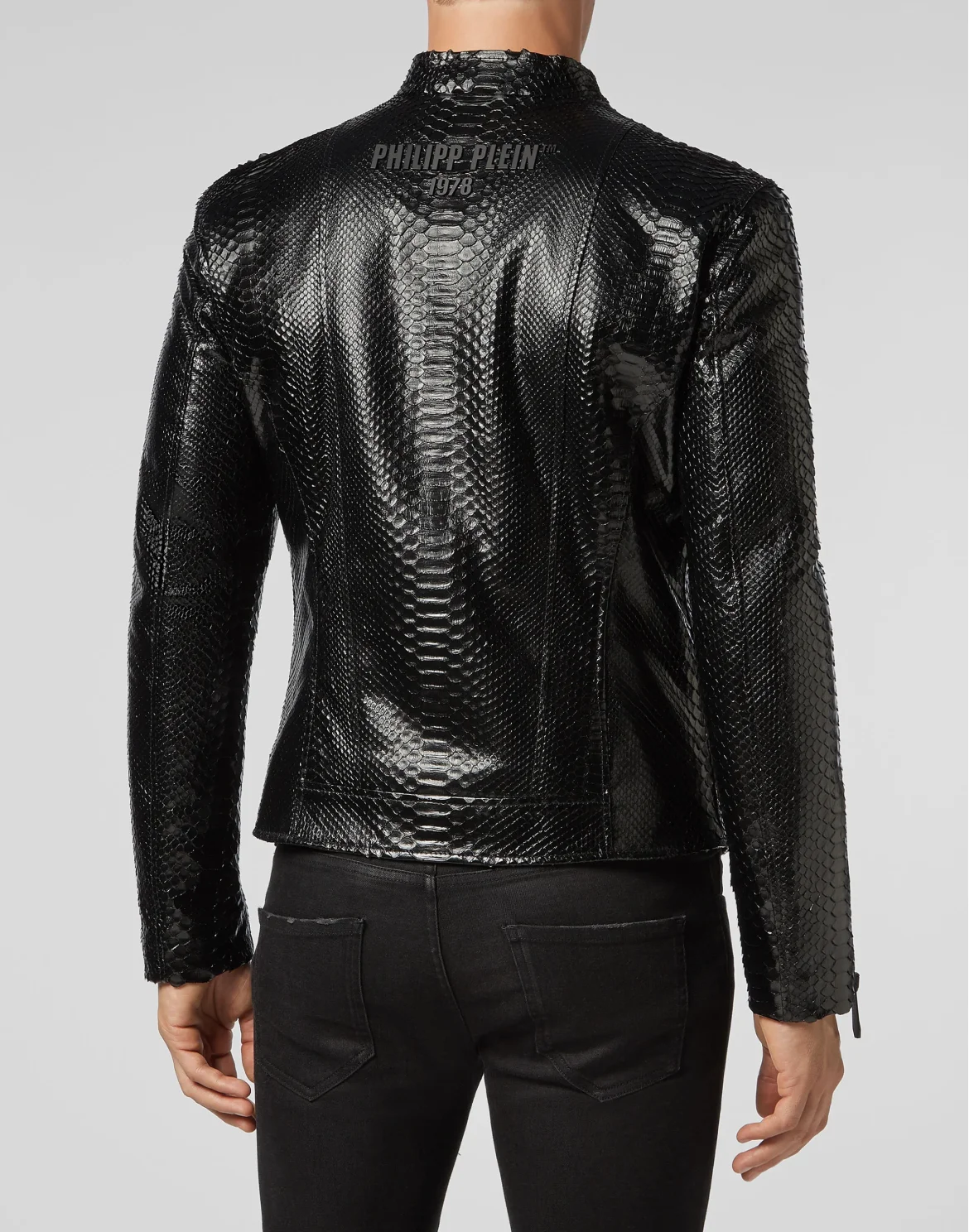 Leather Moto Jacket Luxury, цвет: Черный
