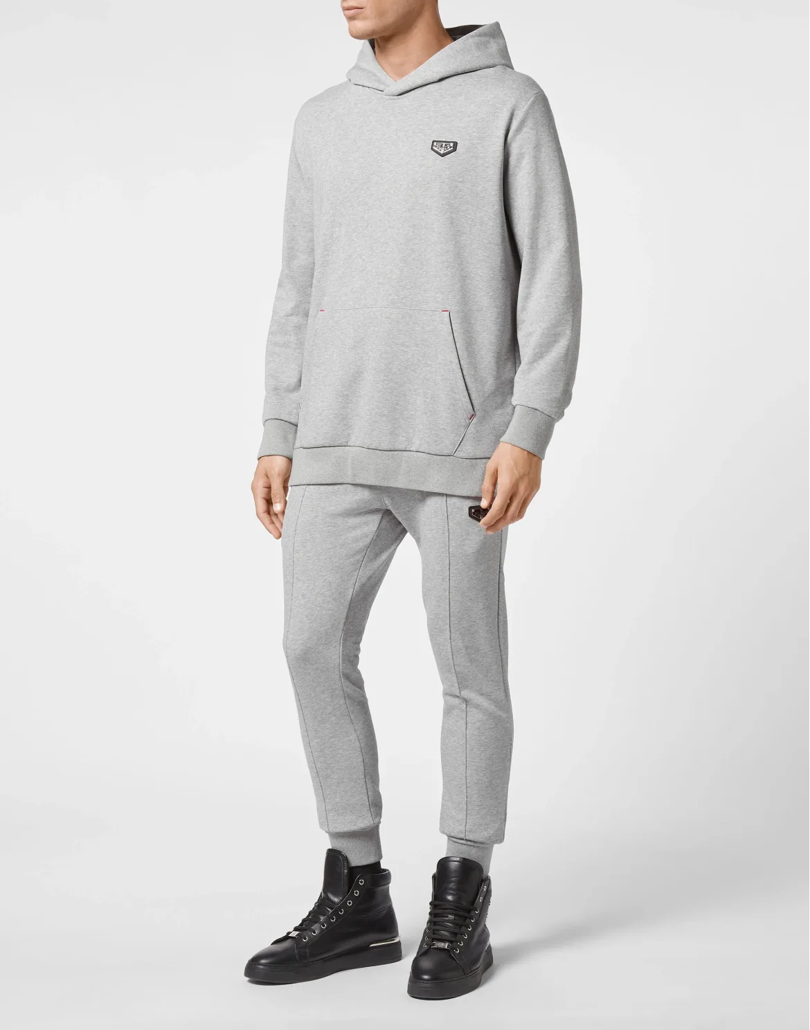 Hoodie sweatshirt Iconic Plein, цвет: Серый