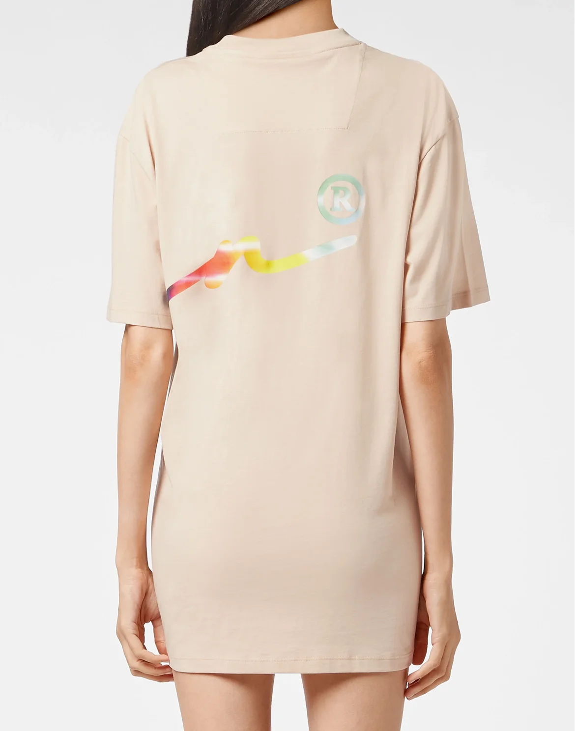 T-shirt Round Neck SS Signature, цвет: Бежевый