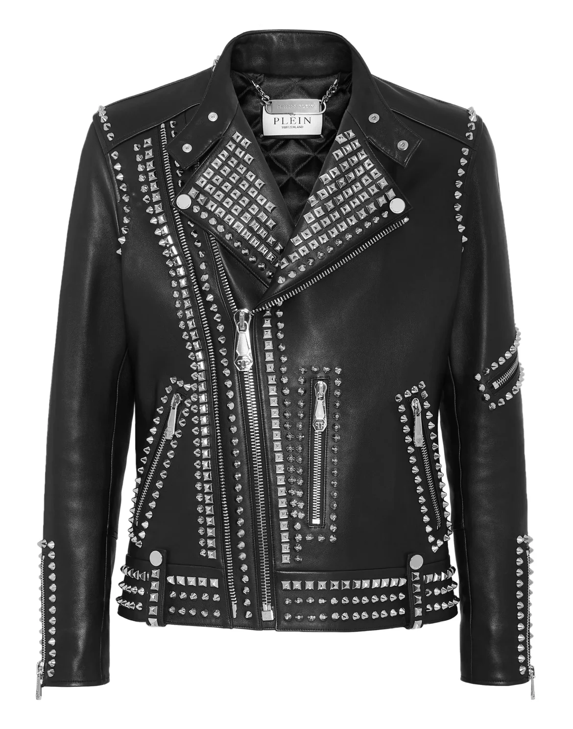 Leather Biker Studs, цвет: Черный