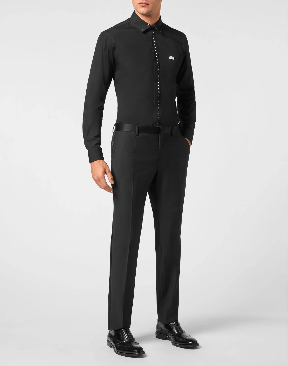 Trousers, цвет: Черный
