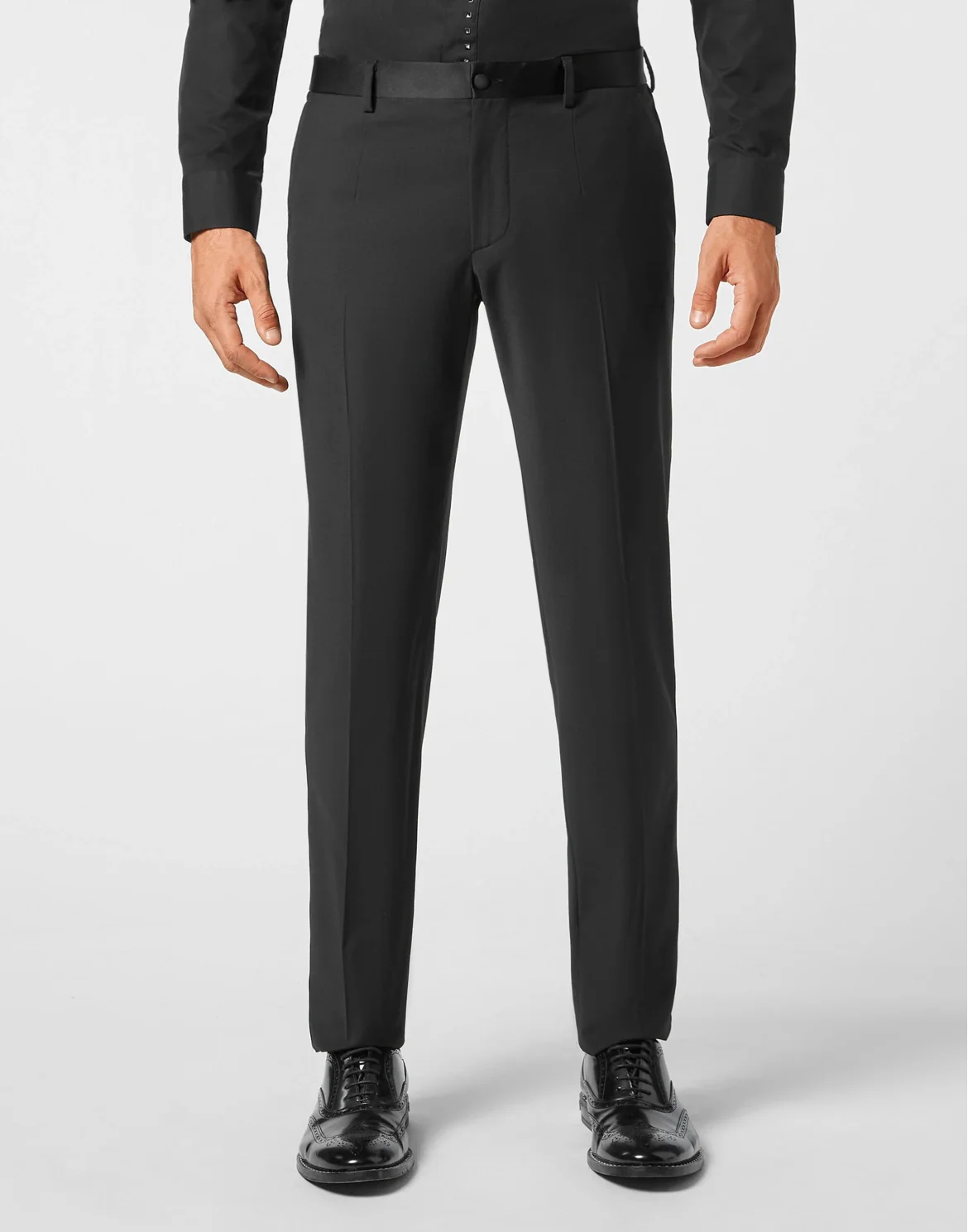 Trousers, цвет: Черный