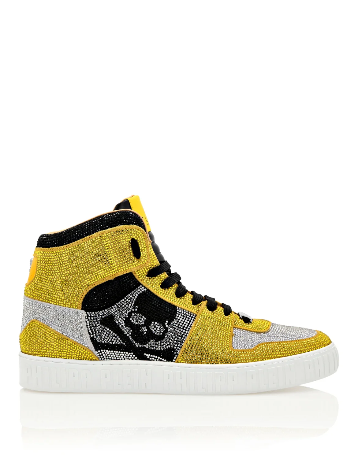 NOTORIOUS  HI-TOP with Crystals, цвет: Желтый