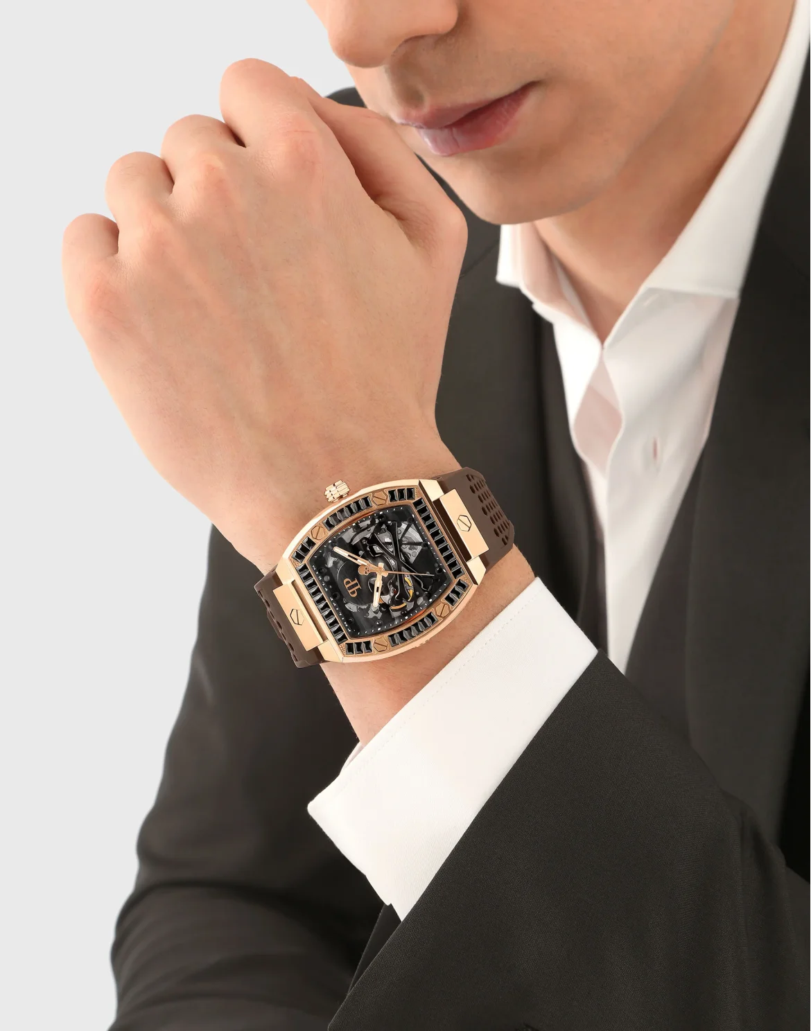 THE $KELETON WATCH, цвет: Коричневый
