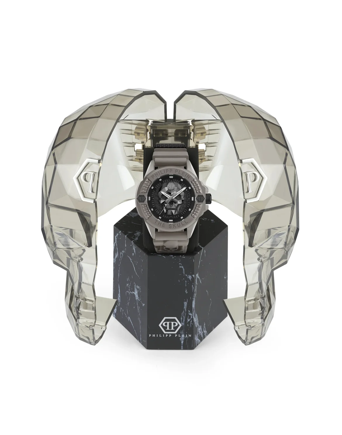 THE $KULL ECOCERAMIC WATCH, цвет: Серый