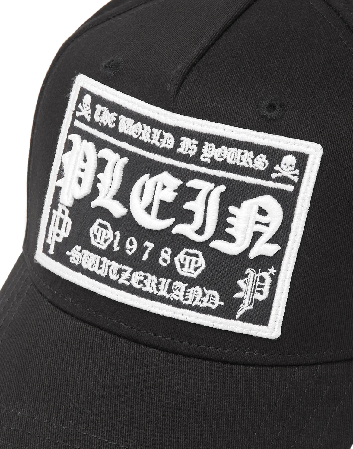 Baseball Cap Gothic Plein, цвет: Черный