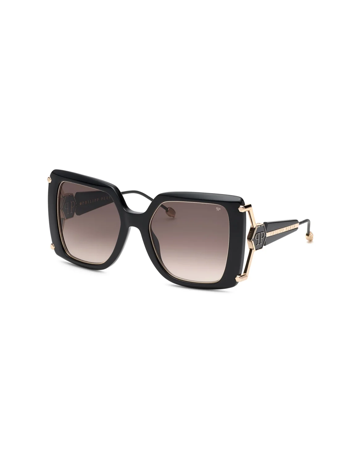 Plein Queen Sunglasses, цвет: Черный