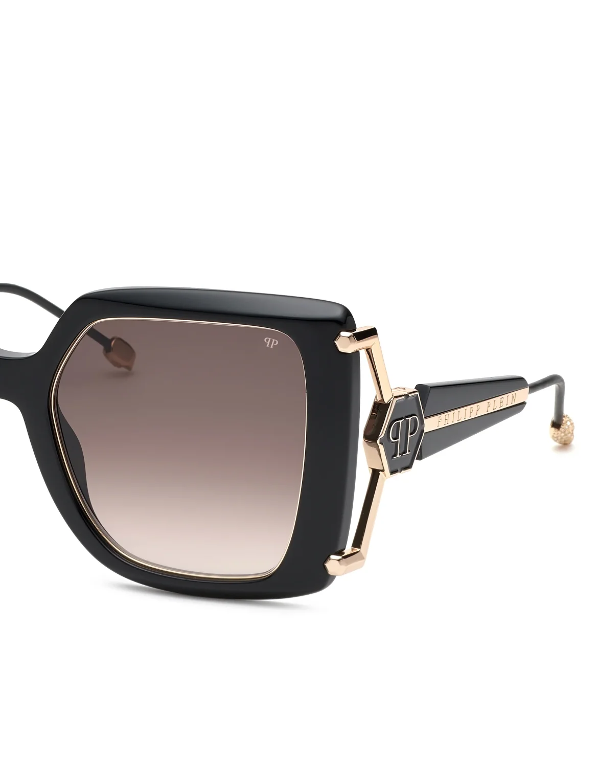 Plein Queen Sunglasses, цвет: Черный