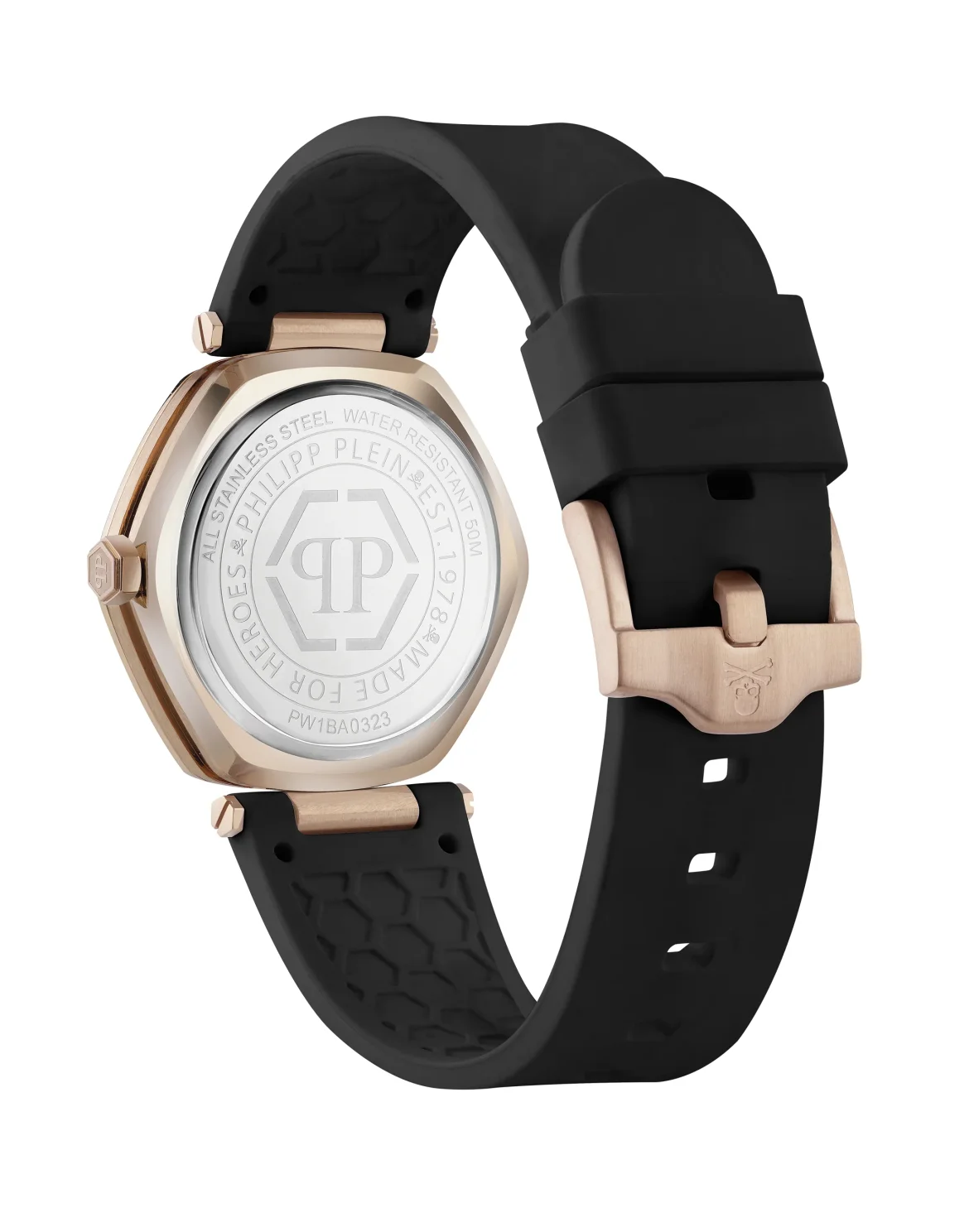 THE HEXAGON  WATCH, цвет: Черный