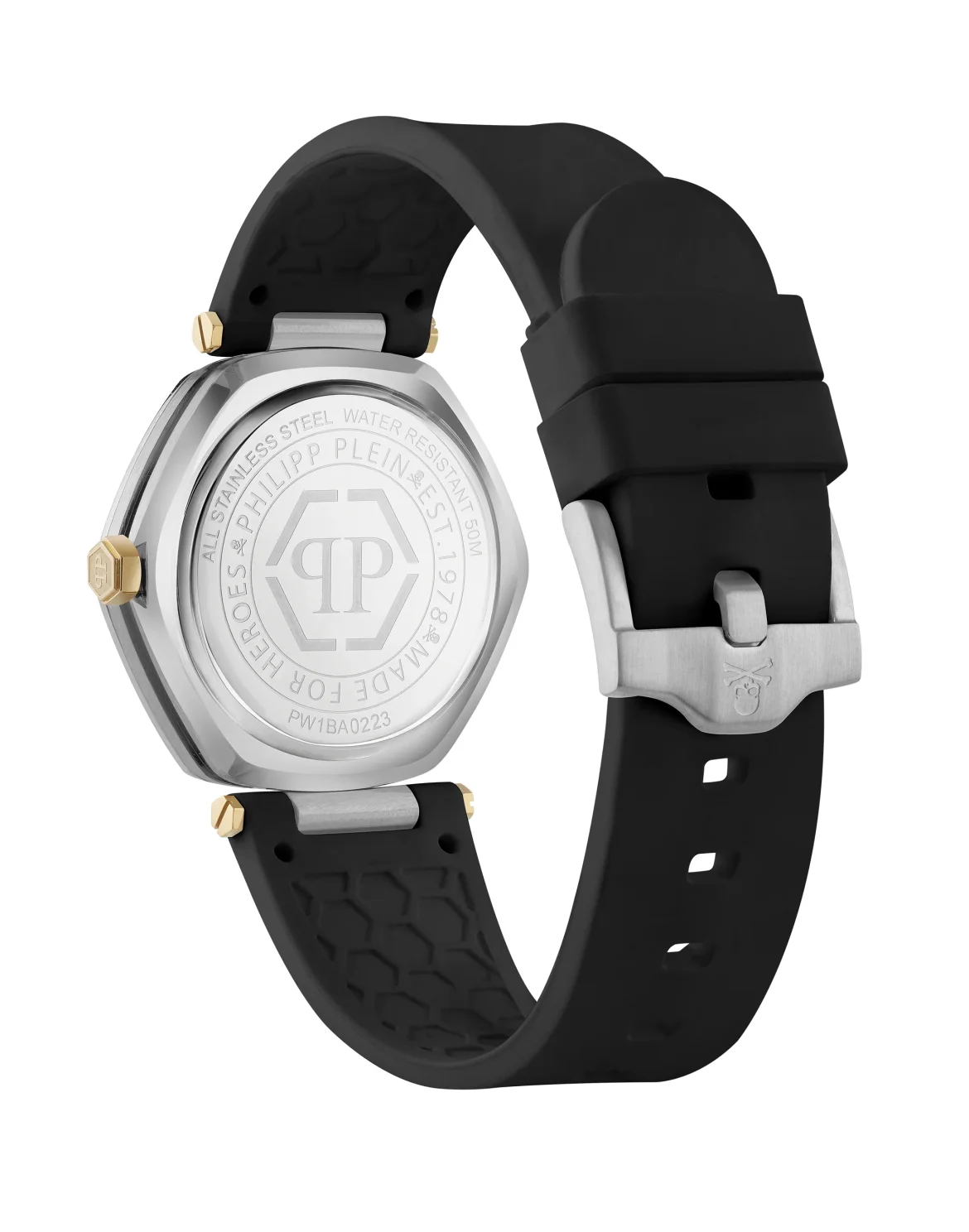THE HEXAGON  WATCH, цвет: Черный