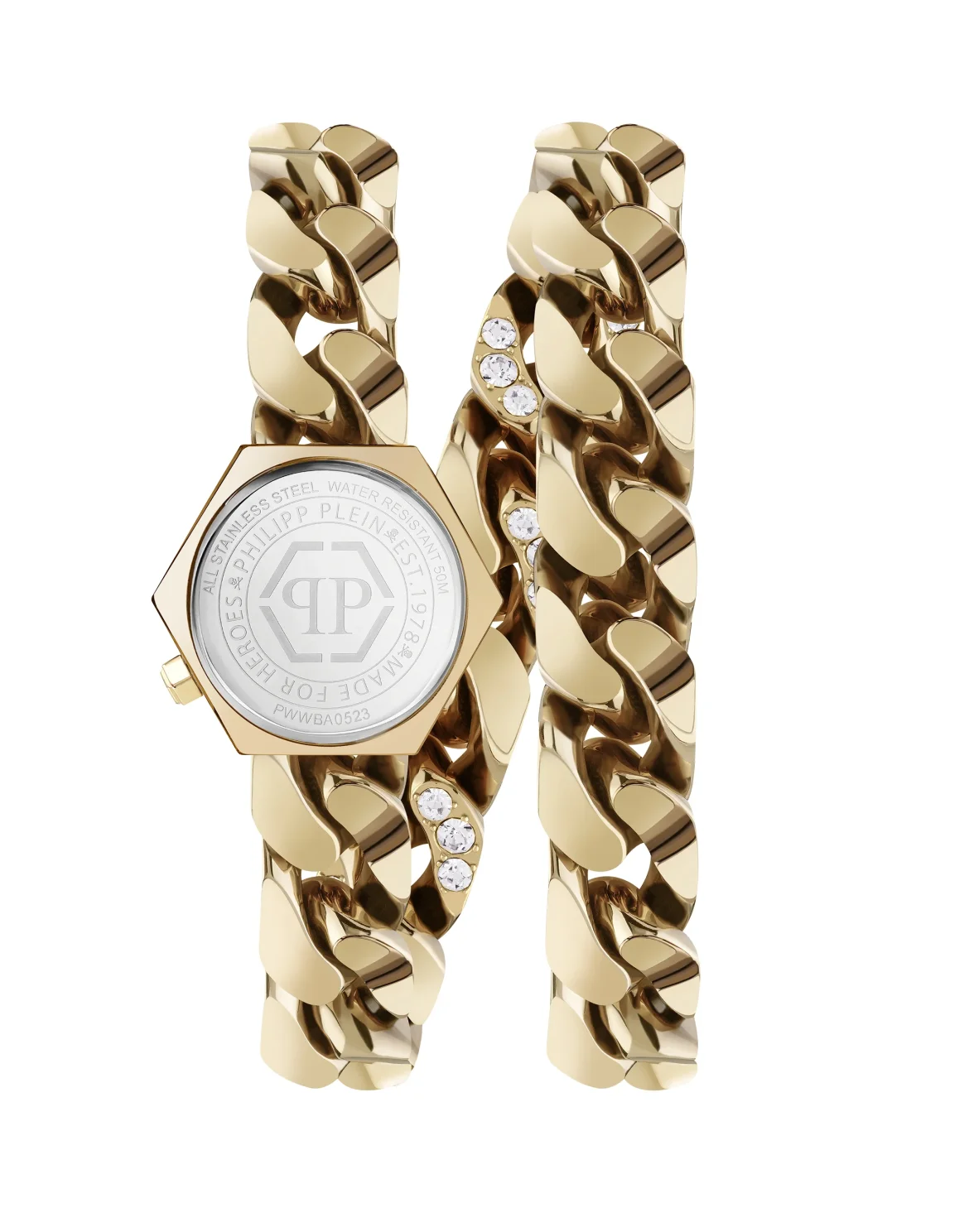 THE HEXAGON GROUMETTE WATCH, цвет: Золотой