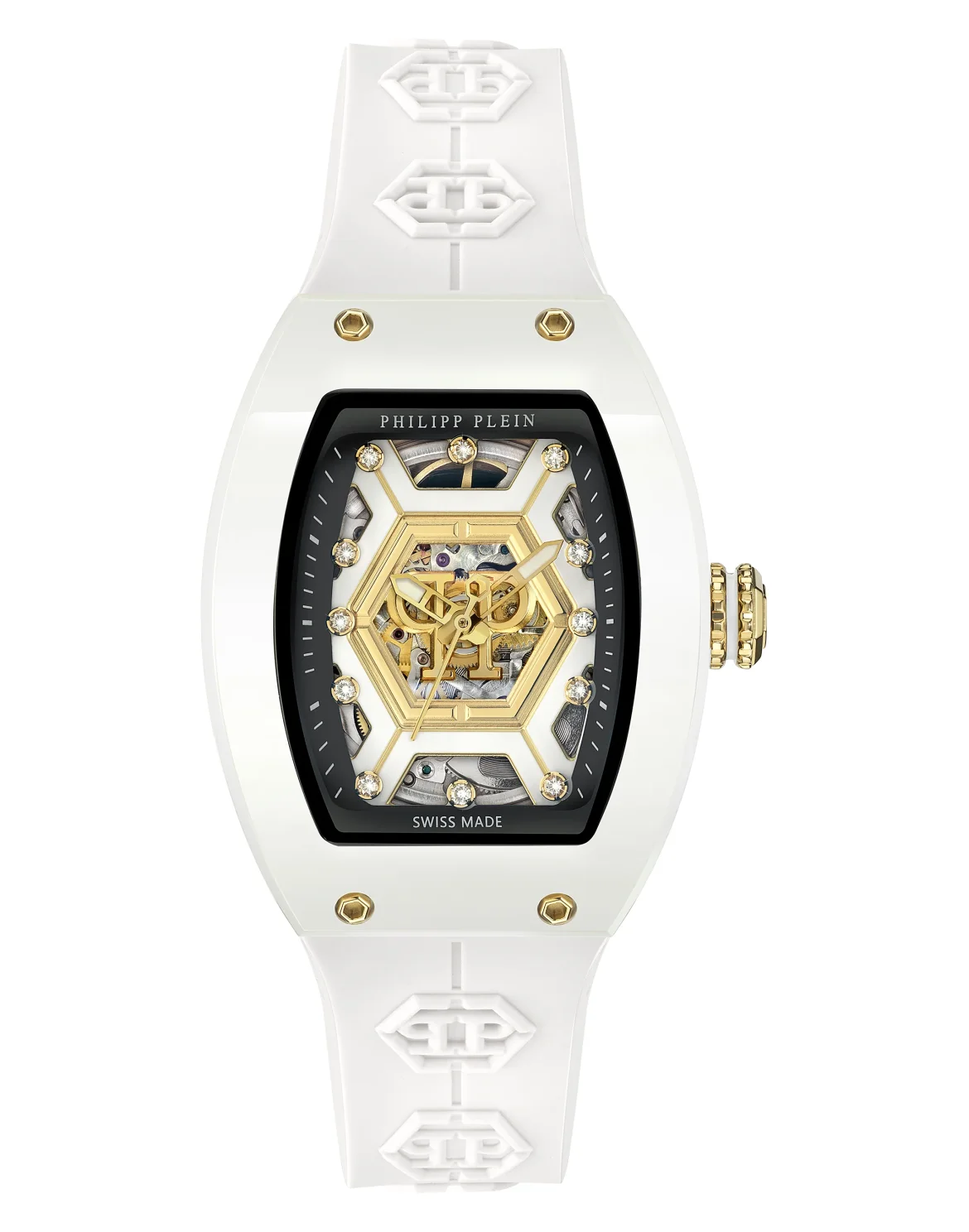 DIAMOND CRYPTO QUEEN SNOW WHITE WATCH, цвет: Белый