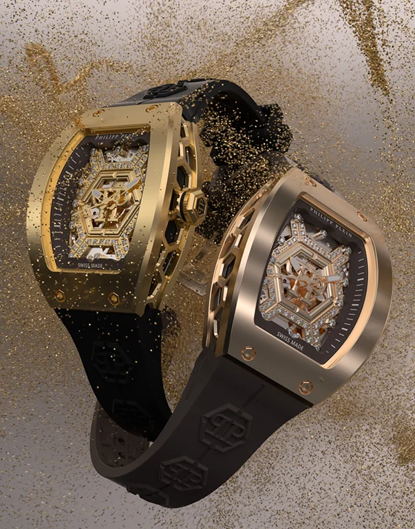 DIAMOND CRYPTO QUEEN GODDESS OF TIME WATCH, цвет: Черный