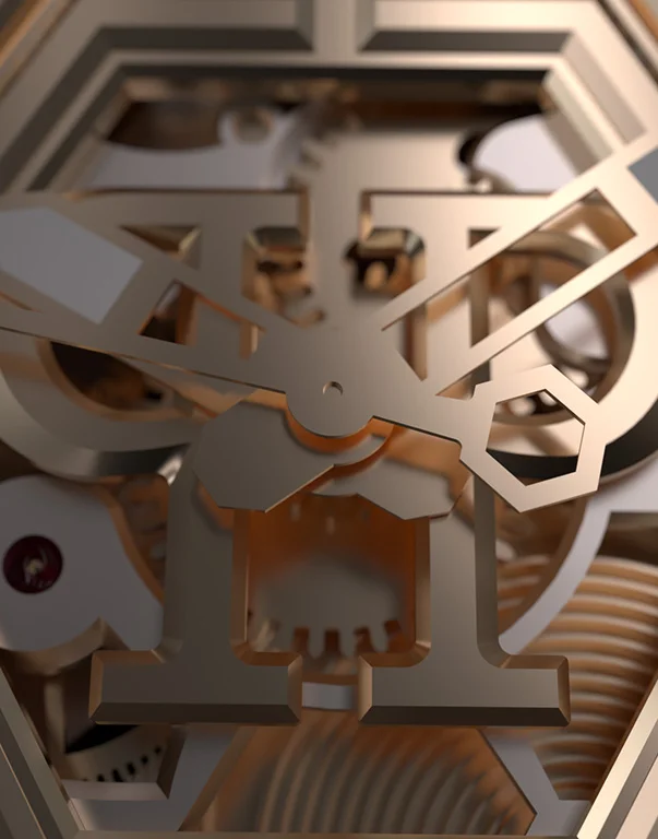 DIAMOND CRYPTO QUEEN GODDESS OF TIME WATCH, цвет: Черный