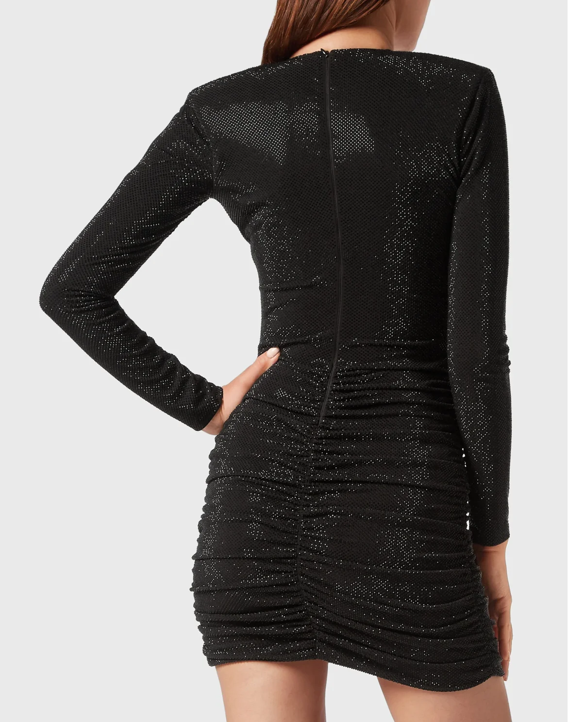 Short Dress Crystal, цвет: Черный