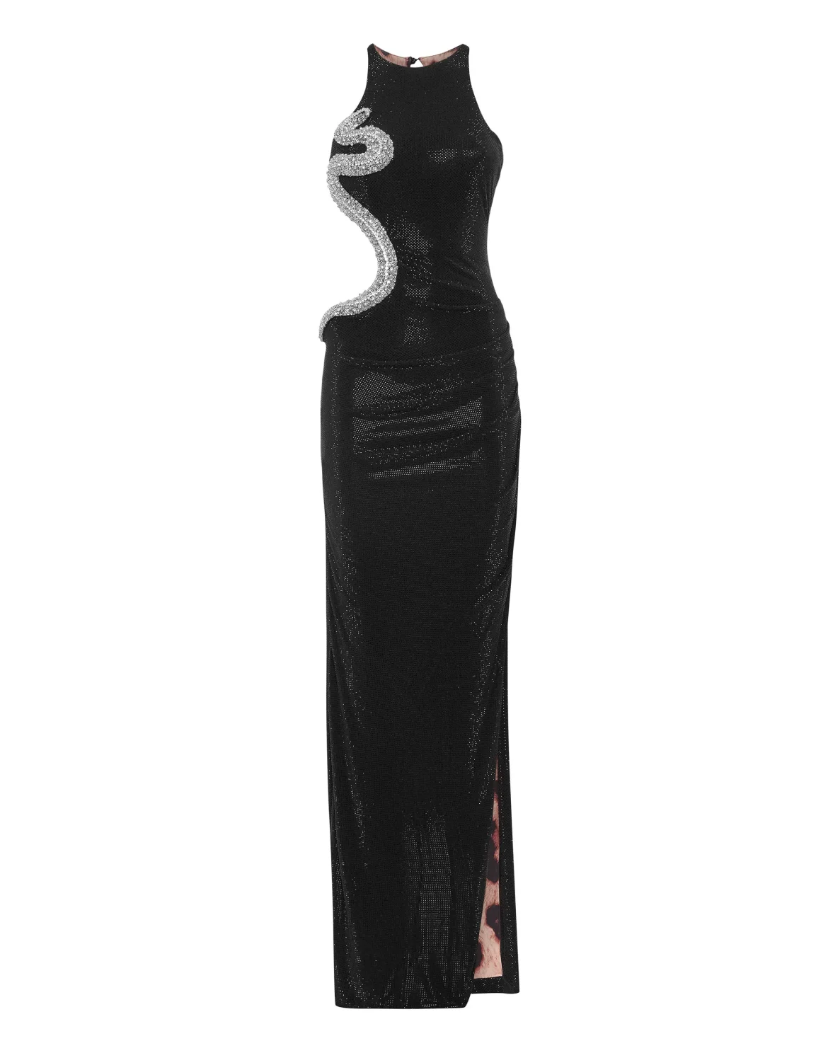 Long Dress Crystal, цвет: Черный