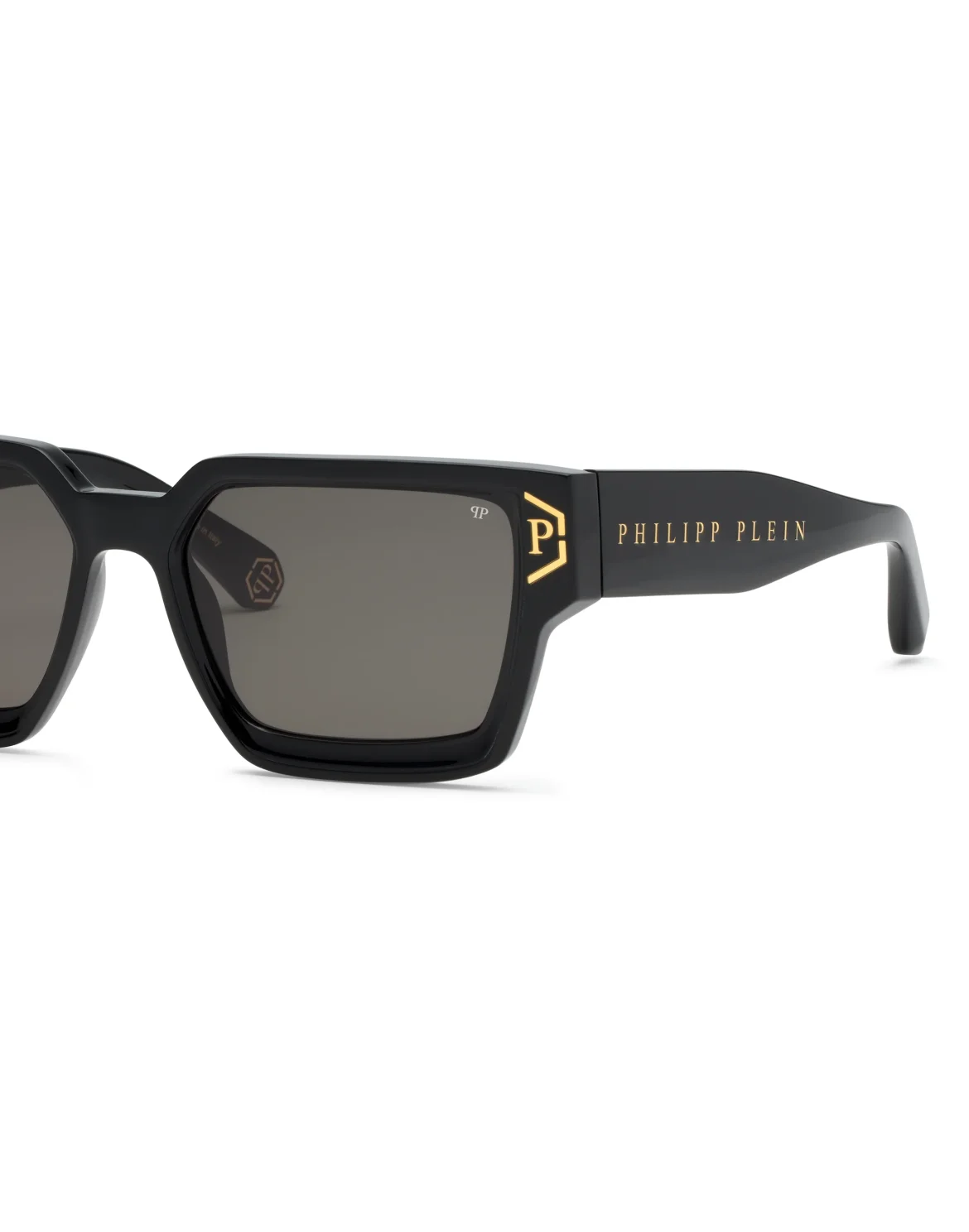 PLEIN BRAVE SHADE SUNGLASSES, цвет: Черный