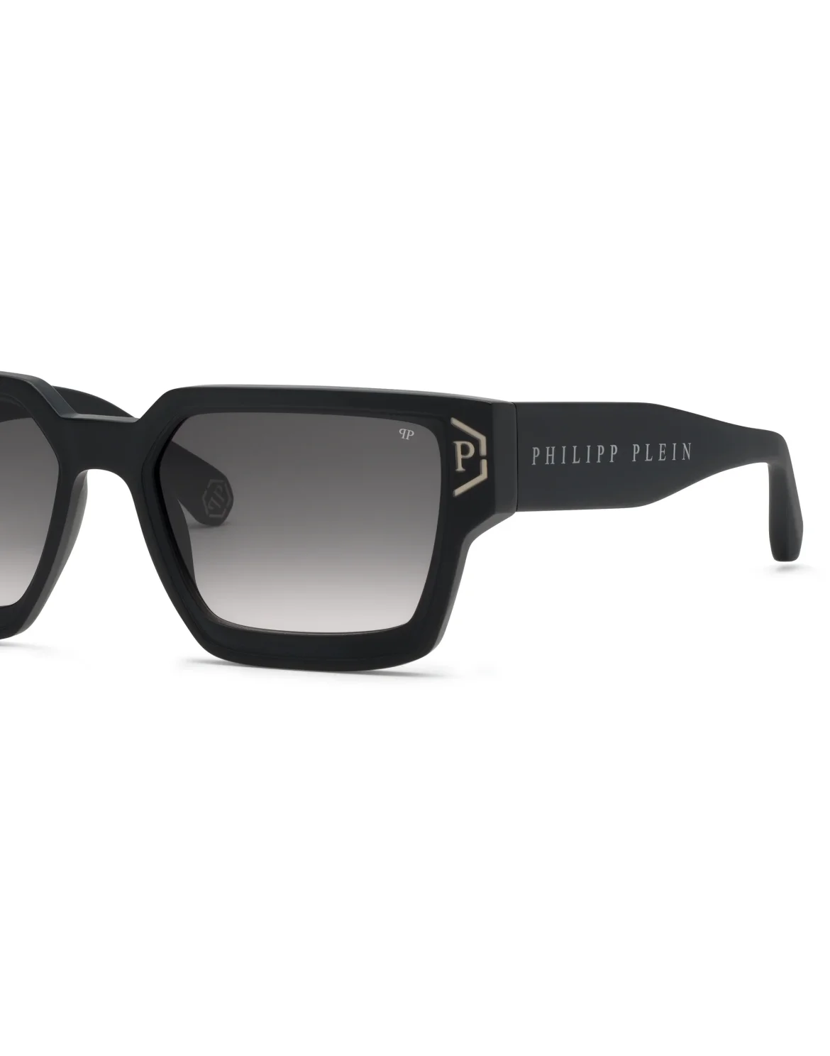 PLEIN BRAVE SHADE SUNGLASSES, цвет: Черный