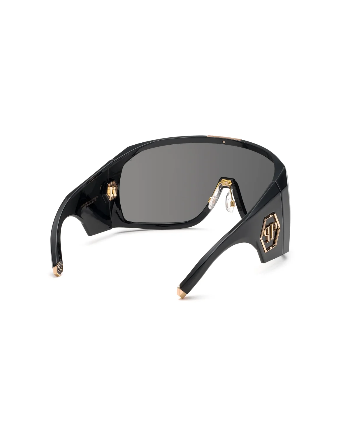 PLEIN REFLECT OVERSIZE SUNGLASSES, цвет: Черный