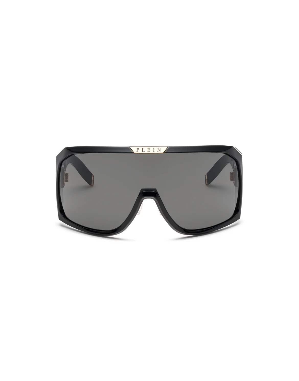 PLEIN REFLECT OVERSIZE SUNGLASSES, цвет: Черный