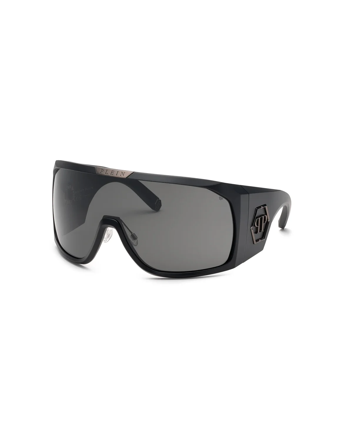 PLEIN REFLECT OVERSIZE SUNGLASSES, цвет: Черный