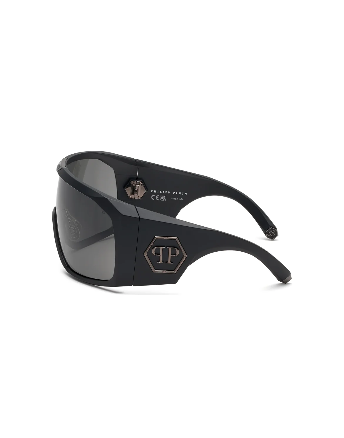 PLEIN REFLECT OVERSIZE SUNGLASSES, цвет: Черный