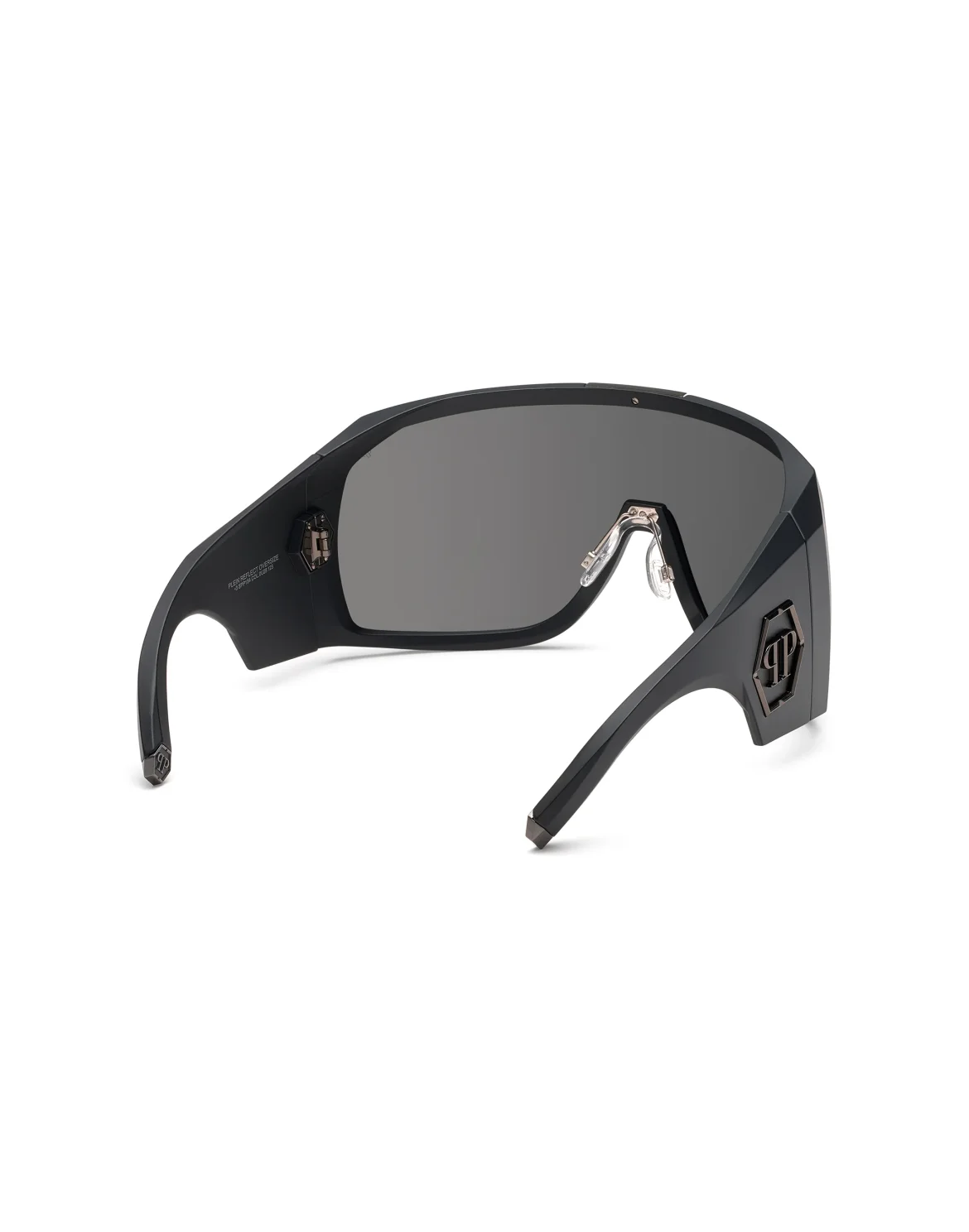 PLEIN REFLECT OVERSIZE SUNGLASSES, цвет: Черный