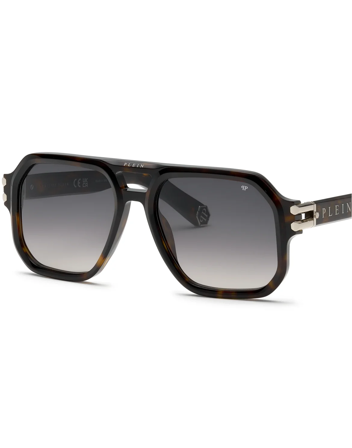 Plein ICON Sunglasses, цвет: Коричневый