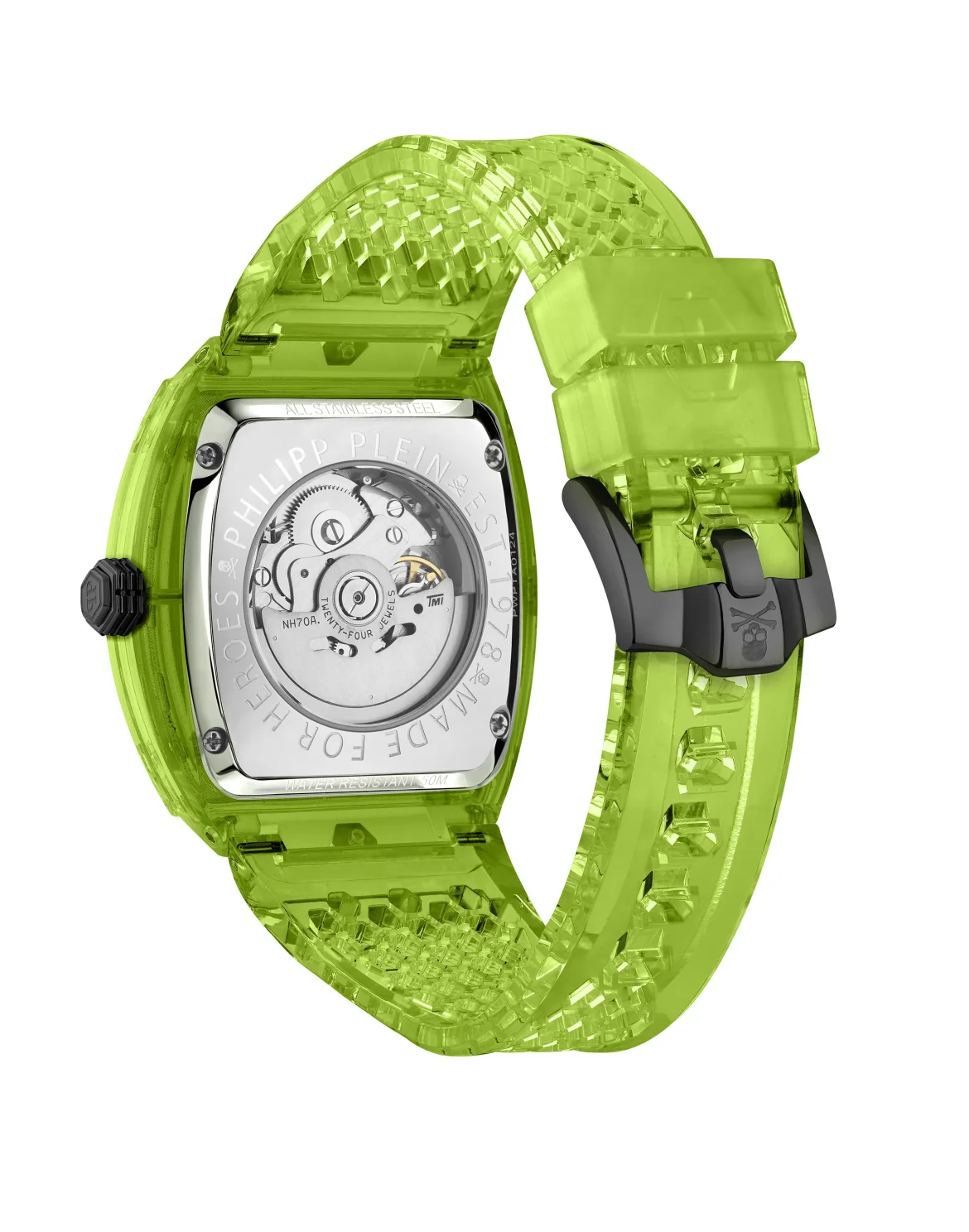 Watches The $keleton Crystal_, цвет: Зеленый
