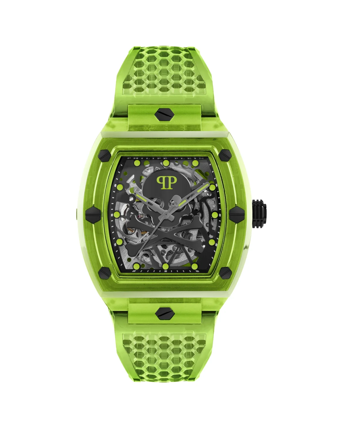 Watches The $keleton Crystal_, цвет: Зеленый