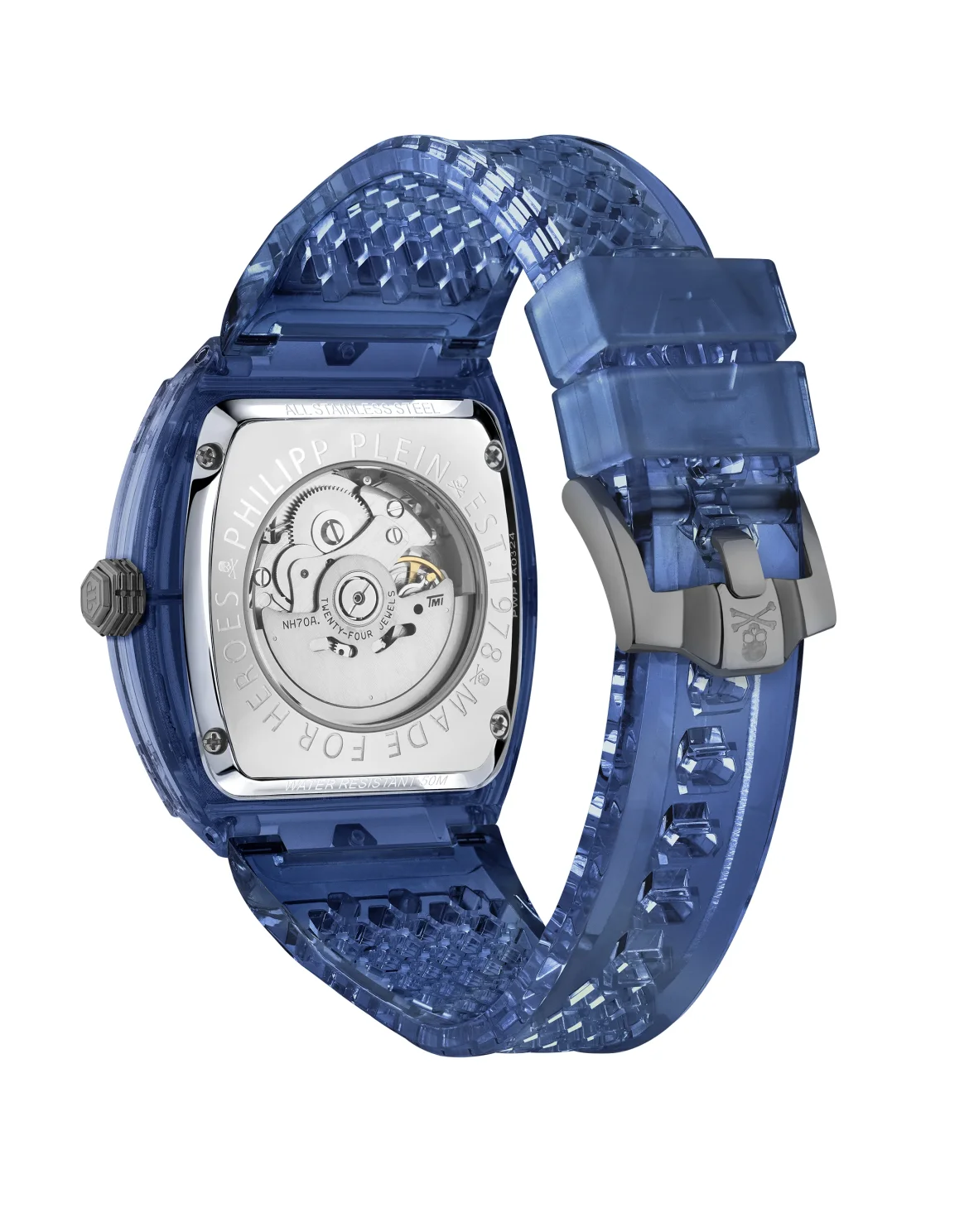 Watches The $keleton Crystal_, цвет: Синий