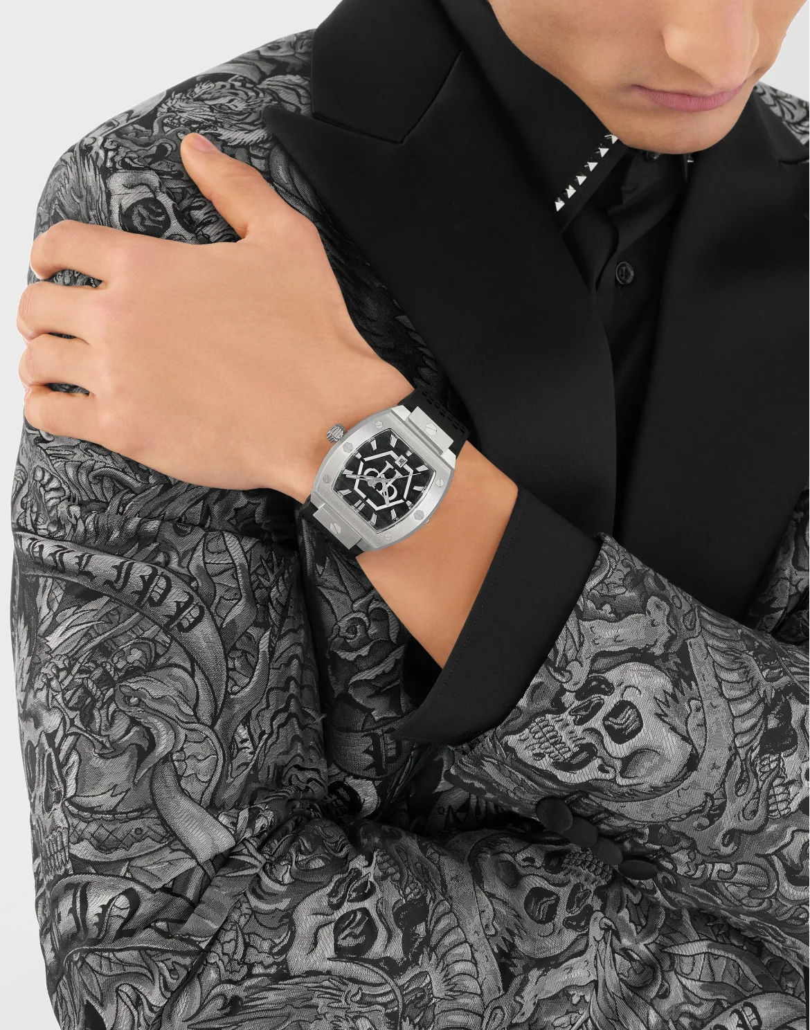 Stainless Steel Watches The Hexagon Phantom, цвет: Черный
