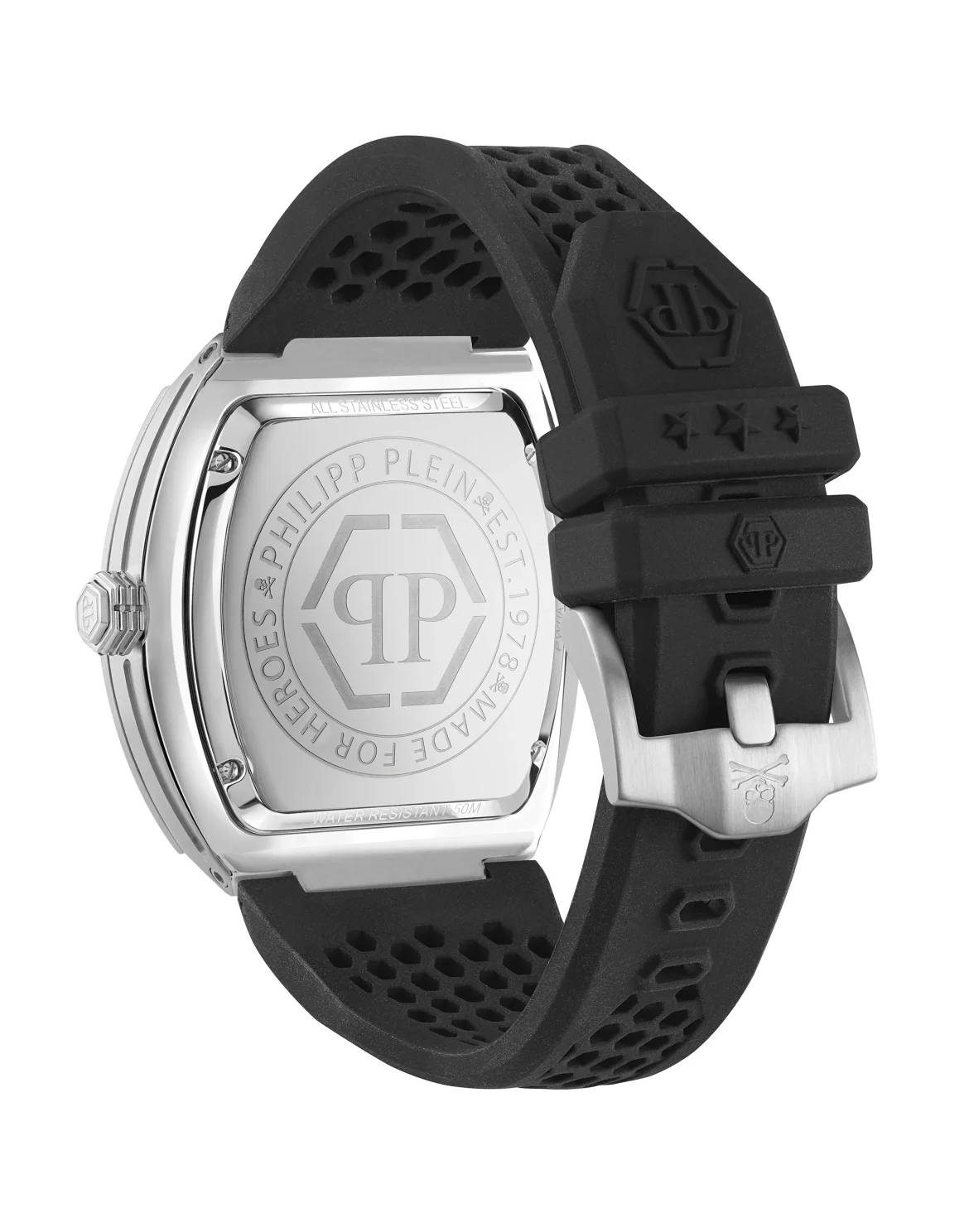 Stainless Steel Watches The Hexagon Phantom, цвет: Черный