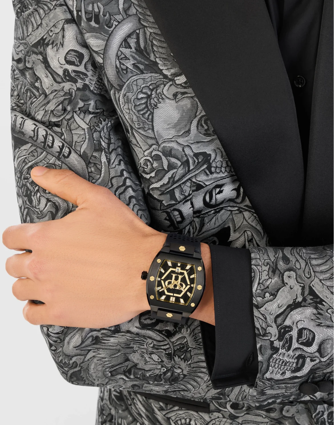 Stainless Steel Watches The Hexagon Phantom, цвет: Золотой