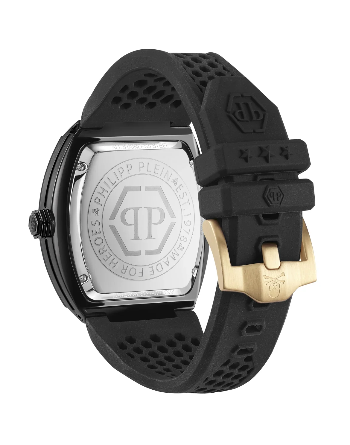 Stainless Steel Watches The Hexagon Phantom, цвет: Золотой