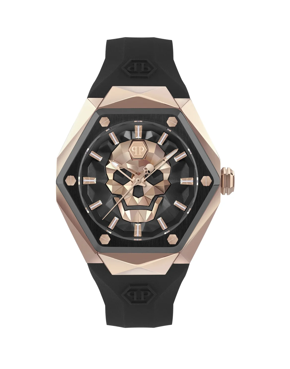 Stainless Steel Watches The $kull Spikes, цвет: Черный
