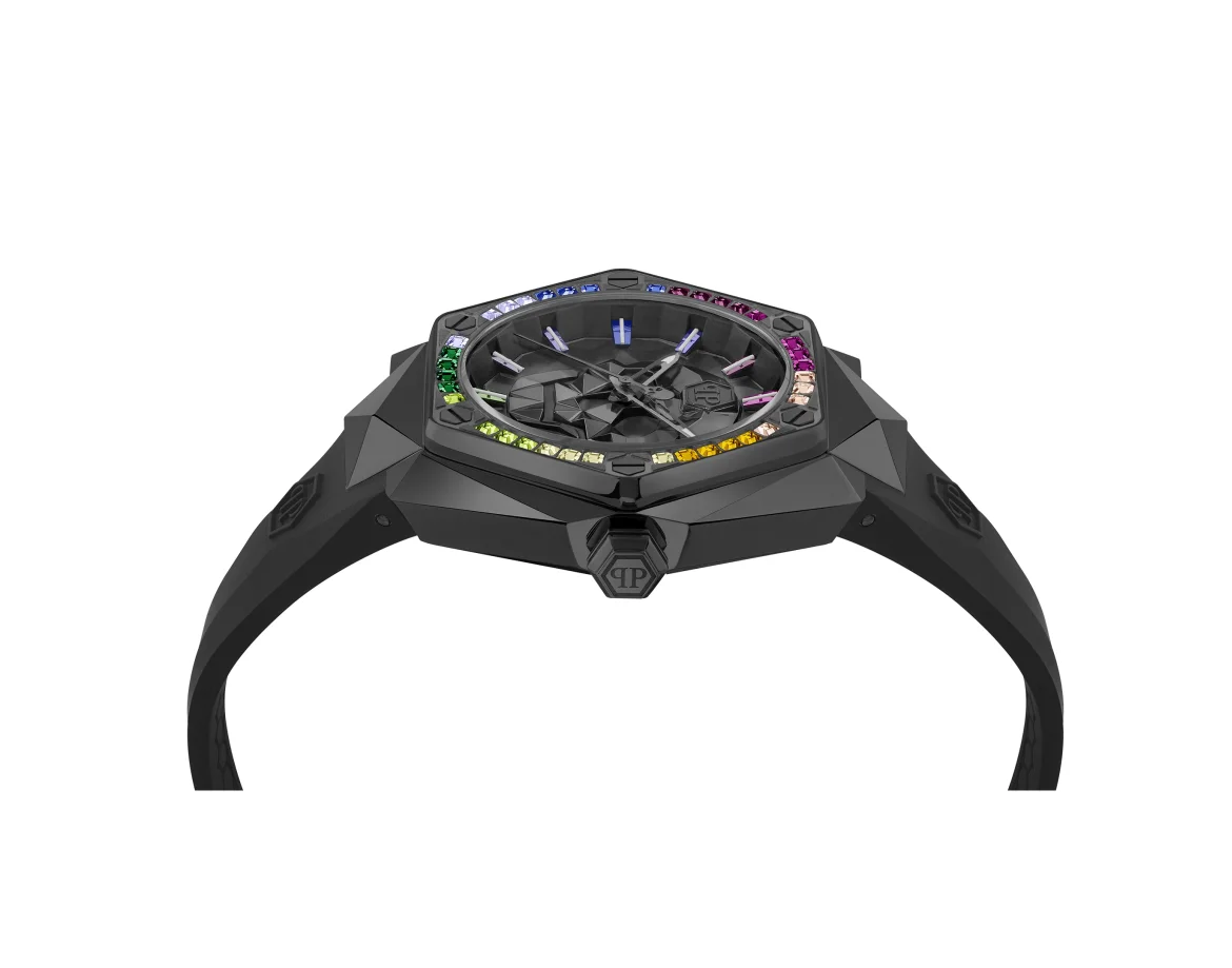 Stainless Steel Watches The $kull Spikes, цвет: Черный