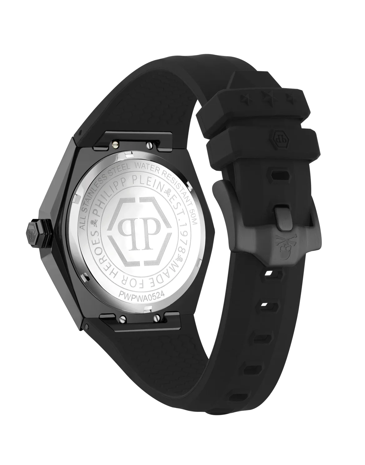 Stainless Steel Watches The $kull Spikes, цвет: Черный