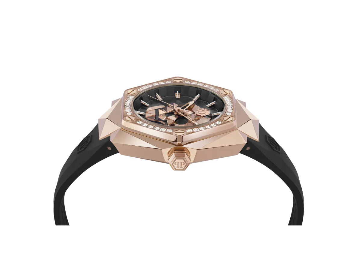 Stainless Steel Watches The $kull Spikes, цвет: Золотой