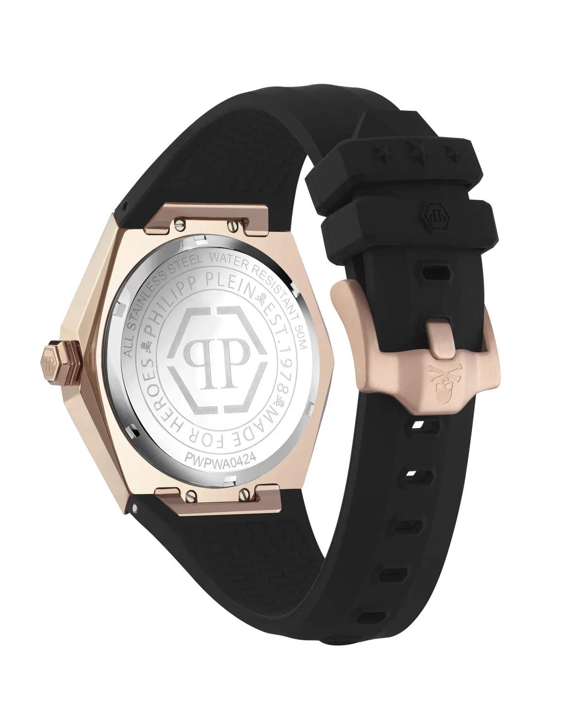 Stainless Steel Watches The $kull Spikes, цвет: Золотой