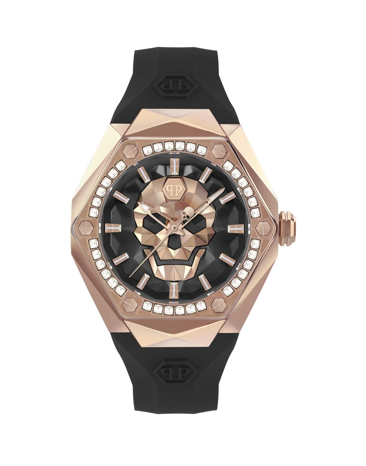 Stainless Steel Watches The $kull Spikes, цвет: Золотой