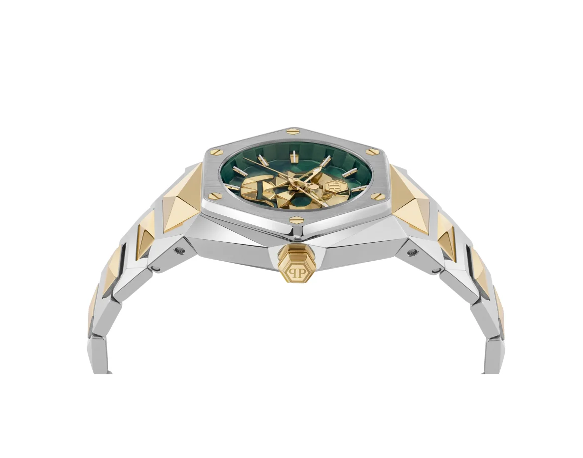 Stainless Steel Watches The $kull Spikes, цвет: Серебристый