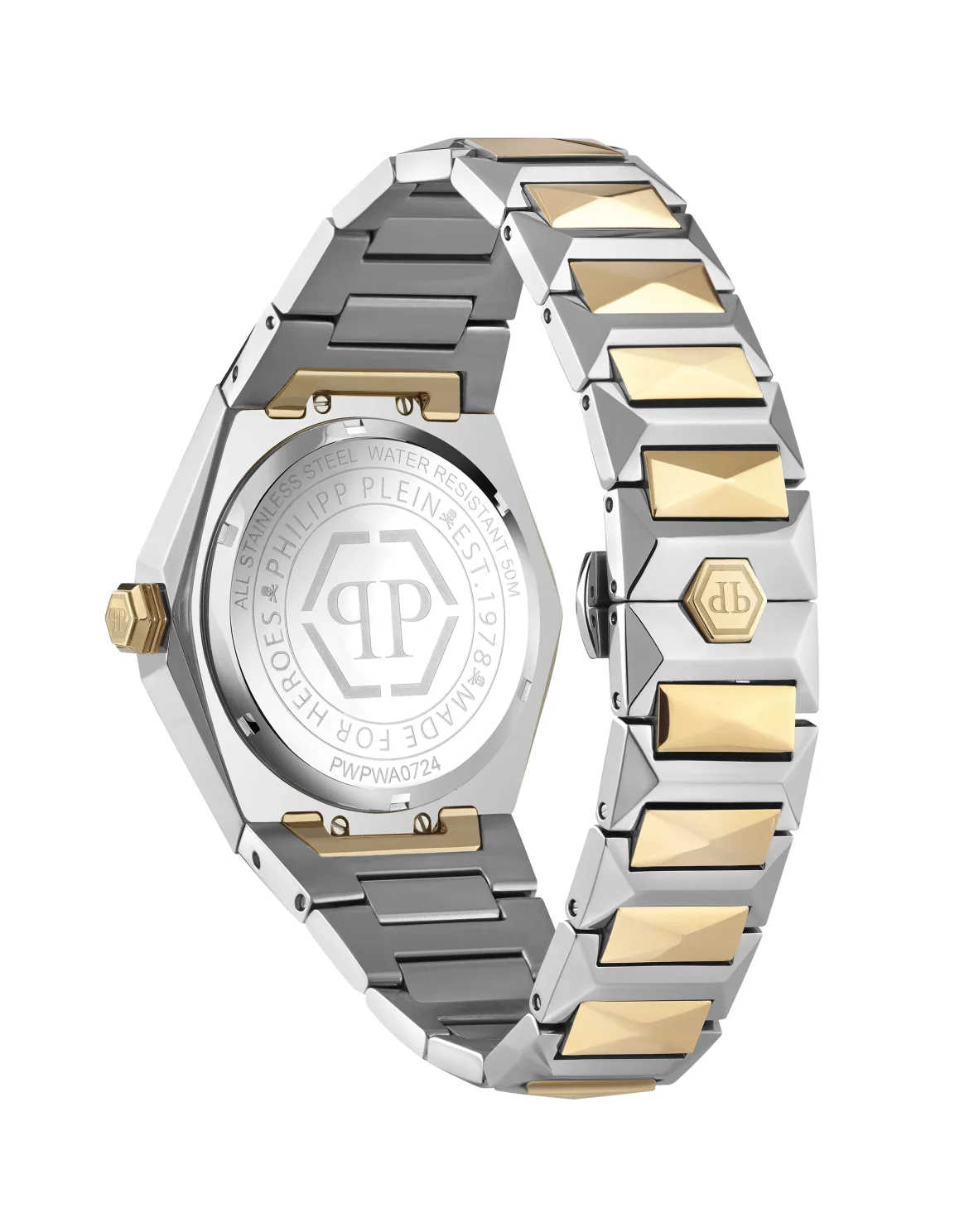 Stainless Steel Watches The $kull Spikes, цвет: Серебристый