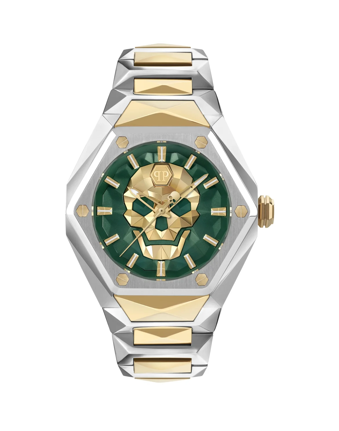 Stainless Steel Watches The $kull Spikes, цвет: Серебристый