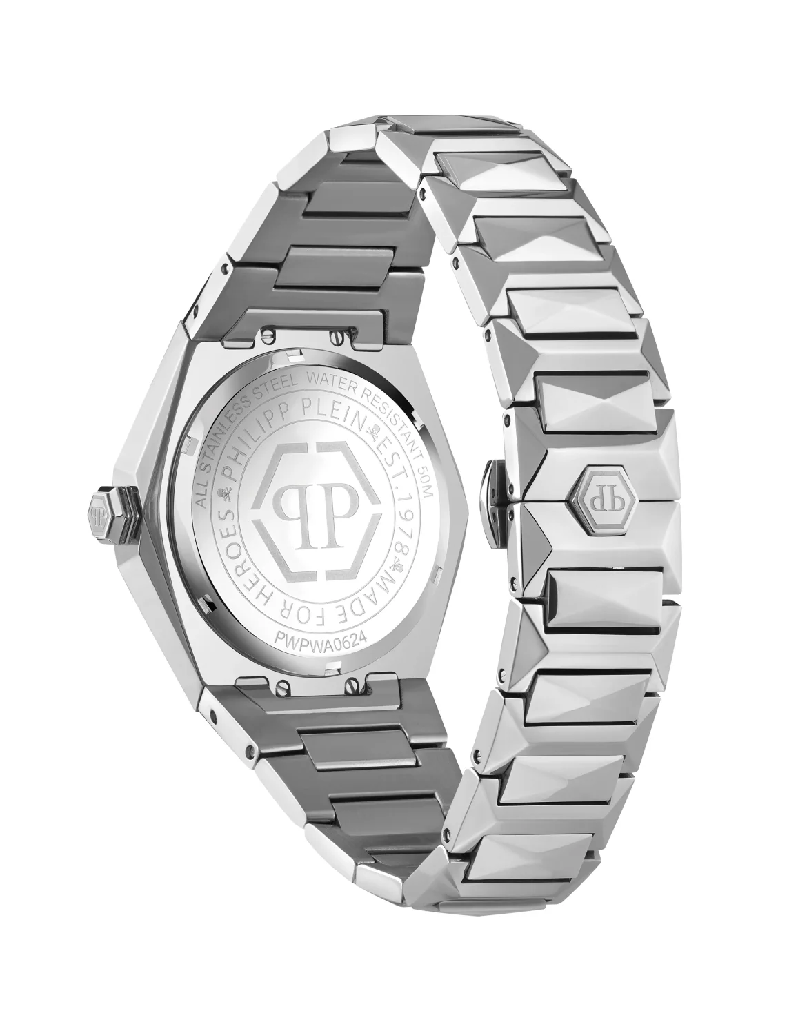 Stainless Steel Watches The $kull Spikes, цвет: Серебристый