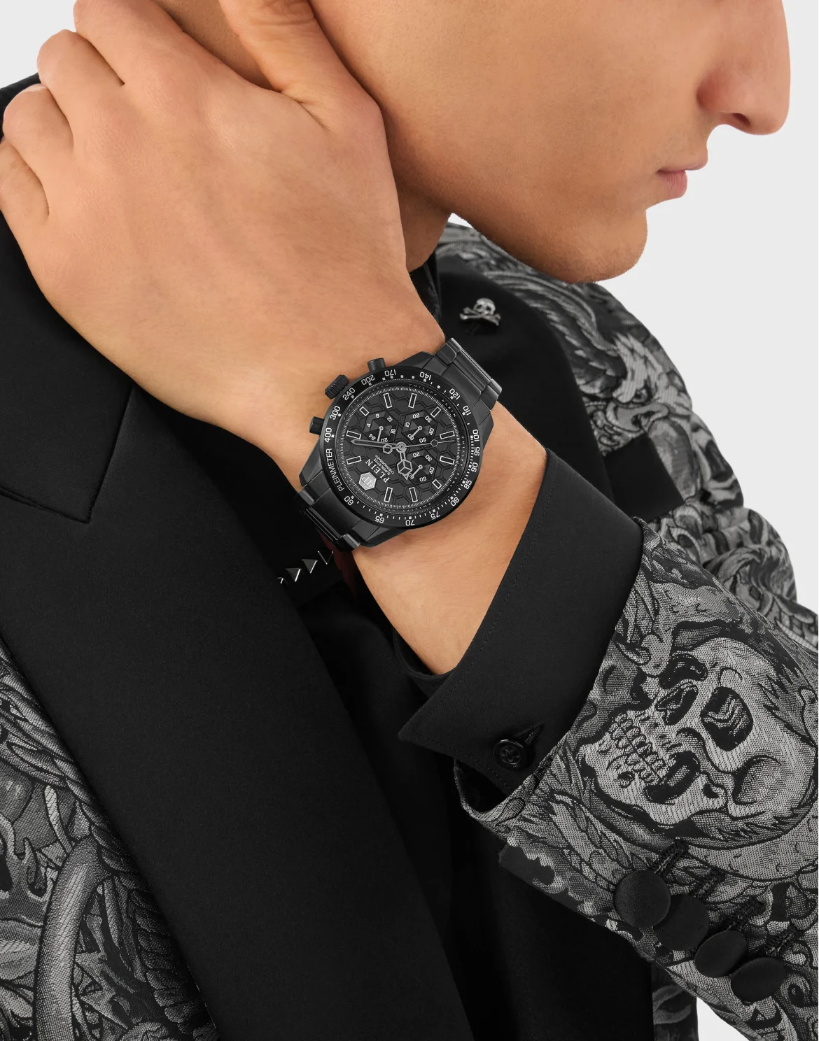 Stainless Steel Watches Pleinmeter, цвет: Черный