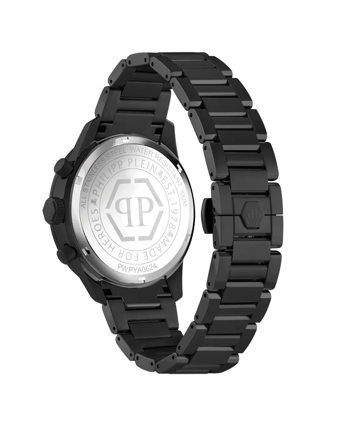 Stainless Steel Watches Pleinmeter, цвет: Черный